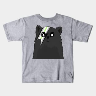 Agender Pride Kitty Kids T-Shirt